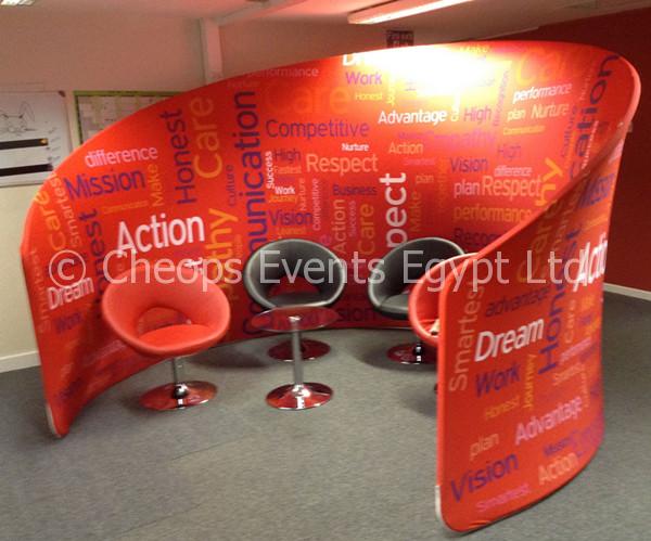 FABRIC MEETING POD WALL DISPLAY - Image 3
